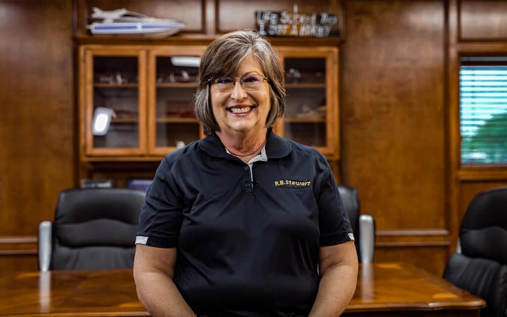 Team member at the R.B. Stewart office