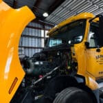 Truck in Shop
